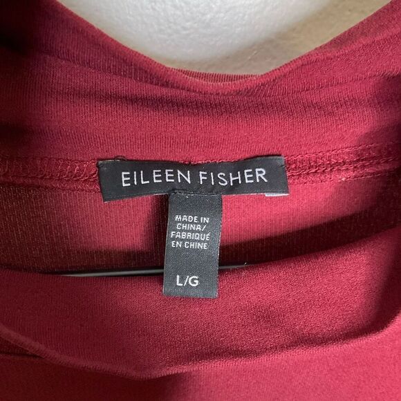 Eileen Fisher Silk Long Sleeve Tunic - Picture 3 of 6